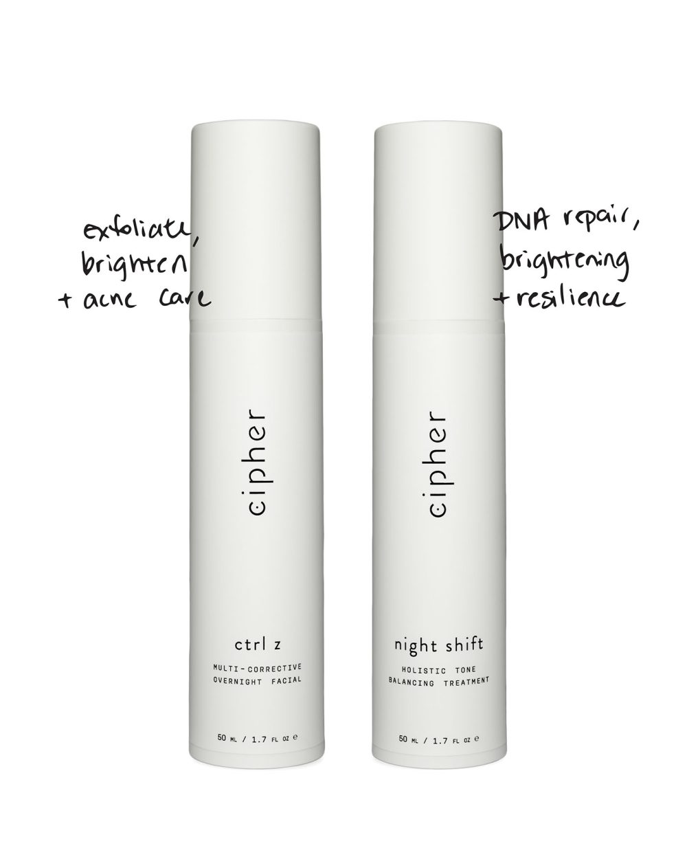 cipher skincare pigment i 1 pack discount bundle night shift ctrl z