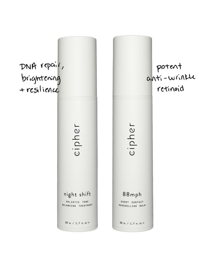 cipher skincare advanced skin treatments restoration pack discount bundle 88mph night shift