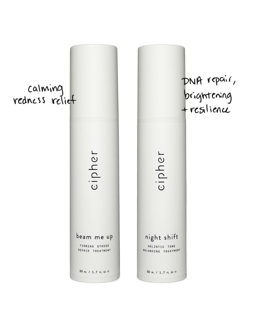 cipher skincare starter pack discount bundle night shift beam me up