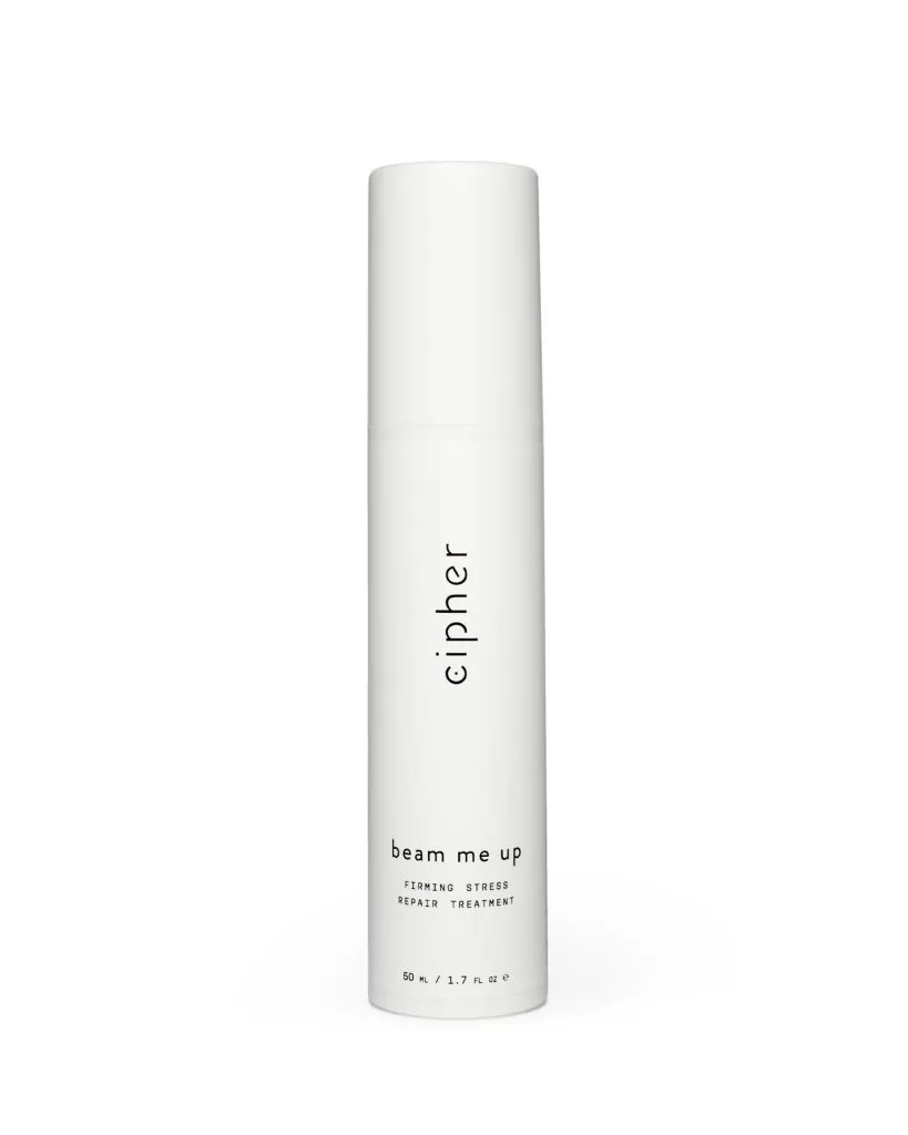 Cipher Skincare Beam Me Up firming stress repair treatment barrier serum