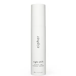 Cipher Skincare Night Shift holistic tone balancing treatment hyperpigmentation skin strengthening redness